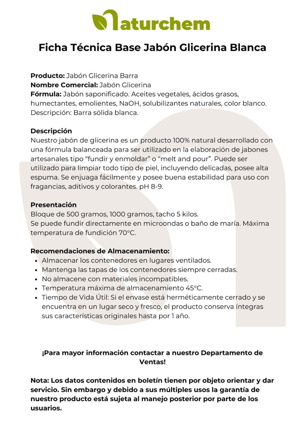 BASE GLICERINA BLANCA