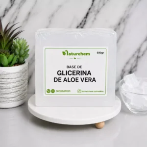 Base glicerina aloe vera