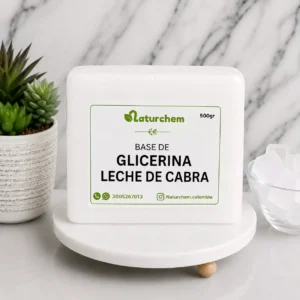 Base glicerina leche de cabra