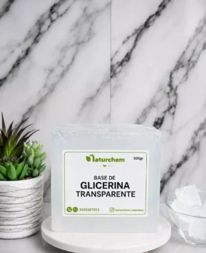 Base glicerina transparente
